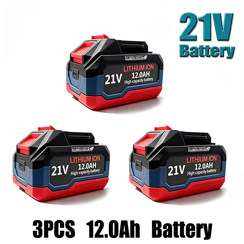 21V New model, high compatibility.for Makita  21V 12.0Ah Replacement Lithium Ion Battery Compatible With Cordless Power Tools