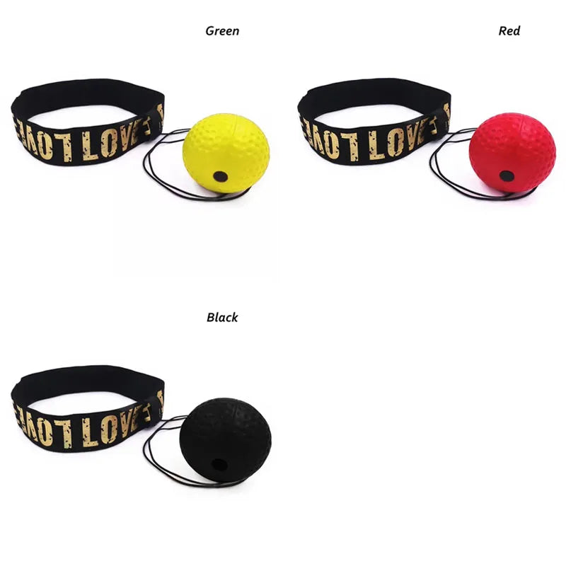 New Set Boxing Speed Ball Head-mounted PU Punch MMA Sanda | SAMAG