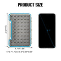 Goture Waterproof Fly Fishing Lure Storage Boxes Case Container Transparent  ABS Plastic Fish Hook Box Fishing Tackle Accessory