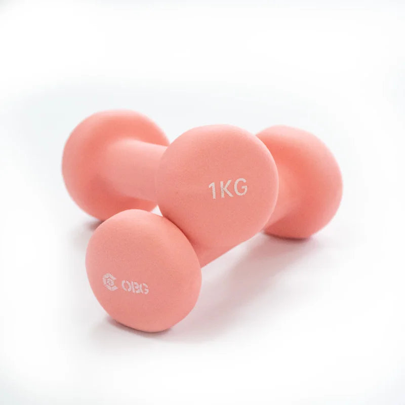 Weight Lifting Neoprene Coated 1kg Female Hand Dumbbell | SAMAG