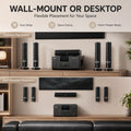 160W Home Theater Set 4Ω Bluetooth Speaker 8 Inch Subwoofer 5.1 Sound System Audio Set For Karaoke TV Living Room KTV Studio