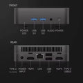 Mini PC Gamer Intel i9 10980HK/N150 Windows 11 Mini Computer 16/32GB RAM 1TB M.2 SSD 1000M Ethernet Portable Gaming PC Desktop