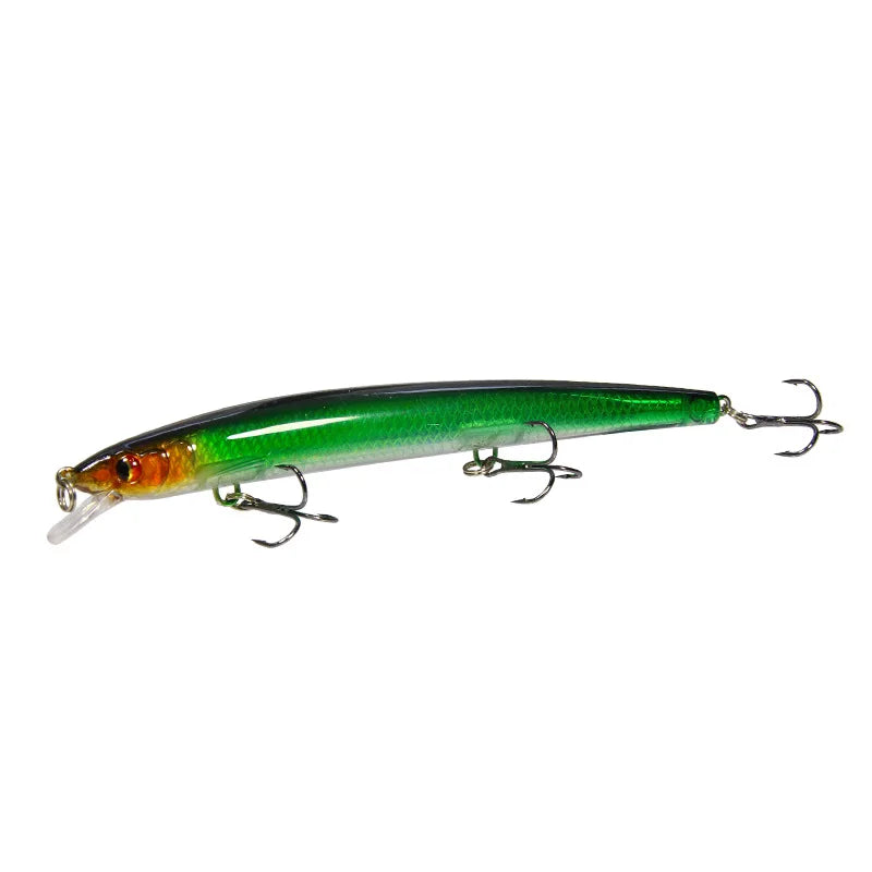 Big Laser Minnow Fishing Lures 13.5cm15g Hard Bait Crank | SAMAG