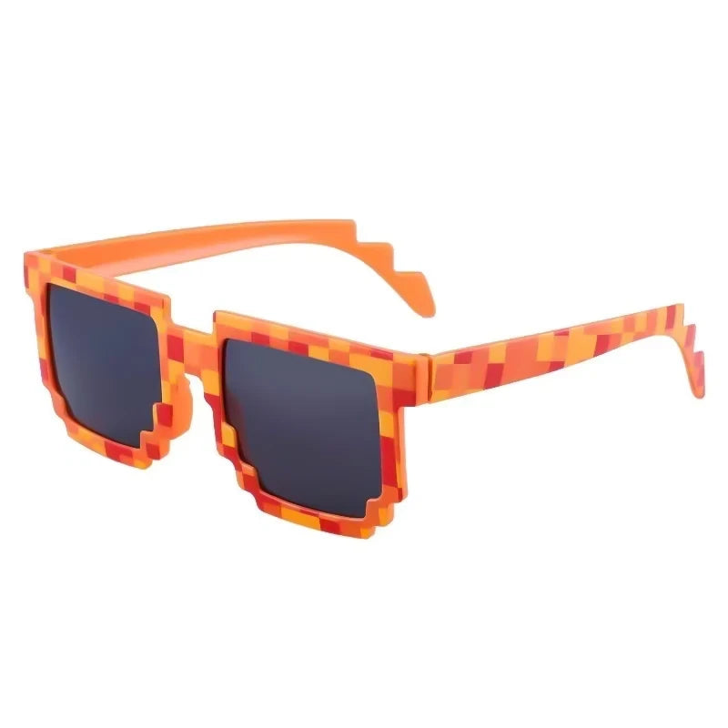 1- Pixel Sunglasses Retro Glasses Adult Boys and Girls | SAMAG