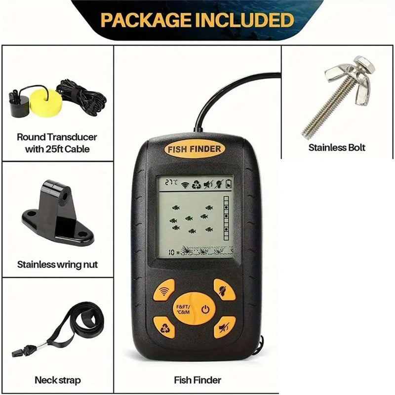 Budget-Friendly-2.3inch High-Quality Portable Fish Finder | SAMAG