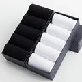 /Lot Men's Pure Cotton Socks Plus Size Solid Color Casual | SAMAG