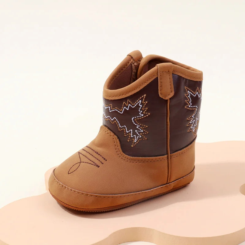 Baby Little Boots Soft PU and Cotton Style Spring - View 7 | SAMAG