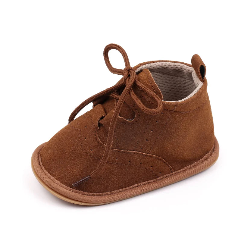 Baby Spring and Autumn Shoes Little Boots Anti-slip High Quality PU Classical Design 2024 New Fashion for 0-9-18 Months  BXC3240