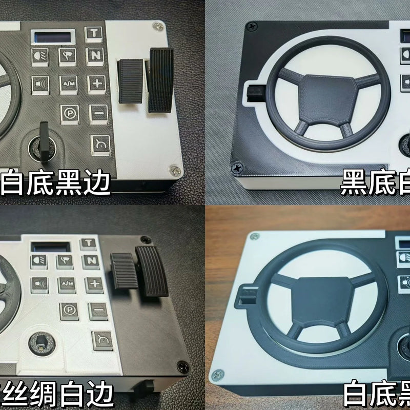 Portable 900° Steering Wheel Simulator PAD900-F - Handheld Game Controller for Euro Truck Simulator, Forza Horizon