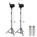 135W Bowens Reflector Video Studio Honeycomb Softbox Photography Light Dimmable LED Light Flash Studio Lighting 3000-6000K