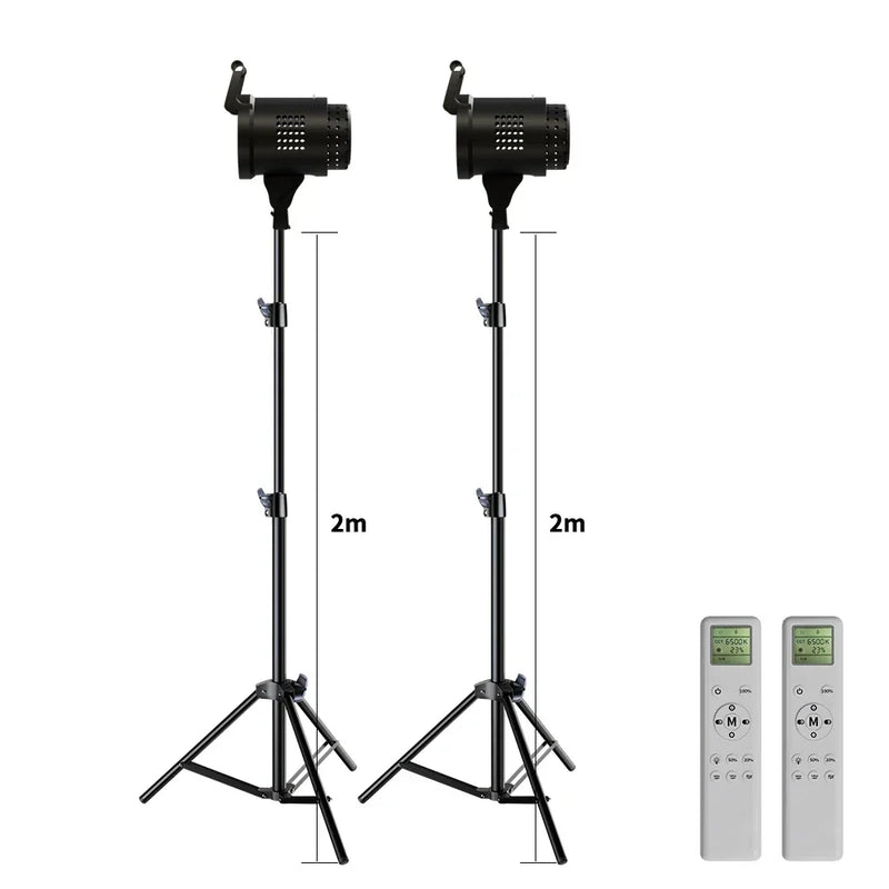 135W Bowens Reflector Video Studio Honeycomb Softbox Photography Light Dimmable LED Light Flash Studio Lighting 3000-6000K