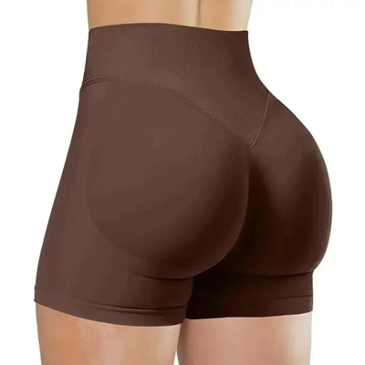 Women's Seamless High Waist Gym Shorts Butt Lifting Slim | SAMAG