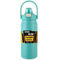 Outdoor Thermos Portable 304 Stainless Steel Thermal Mug Tumbler Vacuum Flasks Cold and Hot Sports Water Bottle with Straw
