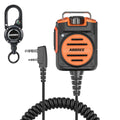 ABBREE AR-158 Walkie Talkie Microphone Speaker Adjustable Volume Handheld Rechargeable For Baofeng UV 5R MINI UV32 DM32 AR-152