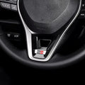Car Steering Wheel Decoration Fit For GR Corolla 2019-2021 RAV4 2020 Auto Steering Wheel Panel Sequins Cover Bottom Trim Sticker