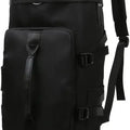 Large Capacity Travel Duffel Bag Wet Dry Separation Gym Backpack Multi-purpose Sports Weekender Carry Bag
