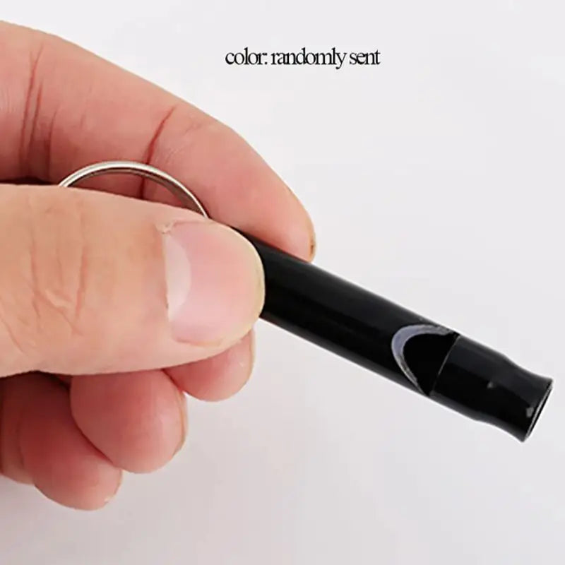 1PC Emergent Rescue Survive Signal Whistle For Outdoor Camp Hike First Aid, Multifunctional Aluminum Basketball Sports Whistle