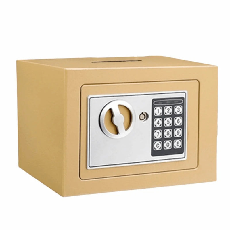 Anti - Theft Piggy Bank Key Lock Password Small Digital Safe Box Compact with Coin Slot Combination - View 13 | SAMAG