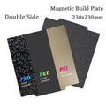 For Anycubic Kobra 2 PEO PET Build Plate 230x230mm Double Sided PEI Print Spring Steel Sheet for Anycubic Kobra Neo/Kobra 2 Pro