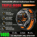 New 1400mAh Battery Sports Smart Watch 1.7” SOS+Flashlight Exercise Record Bluetooth Call Waterproof Health Watch For Android iO