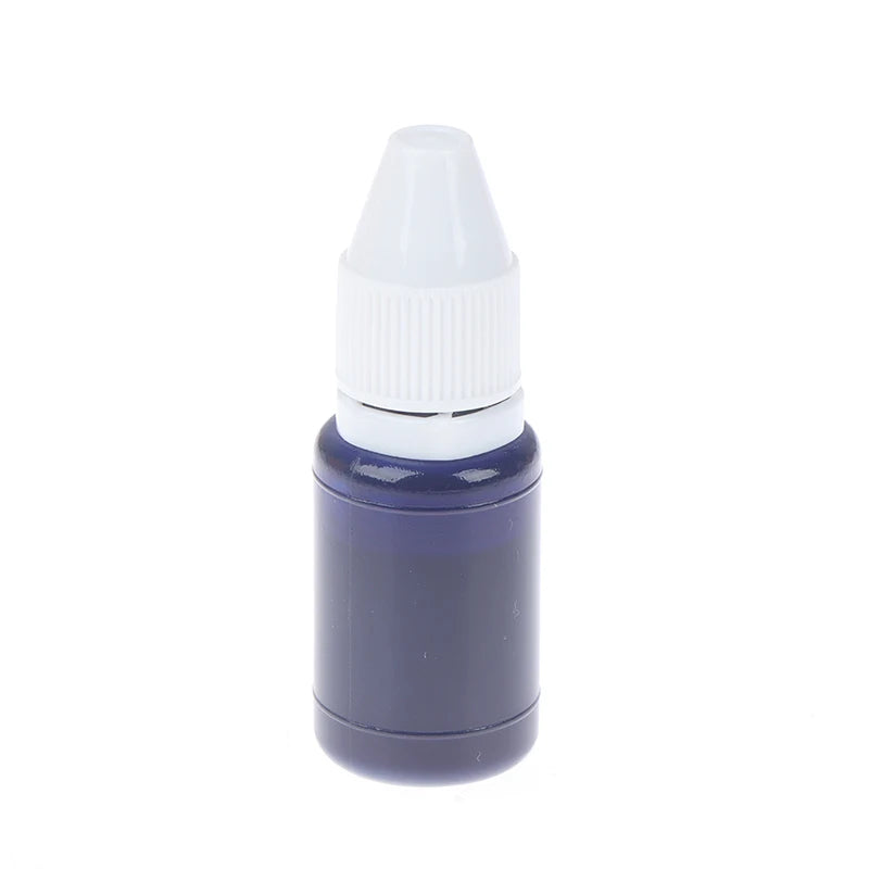 1pc 10ml Inkpad Flash Refill Fast Drying Stamping Ink Photosensitive Stamp Oil Gift Accessories