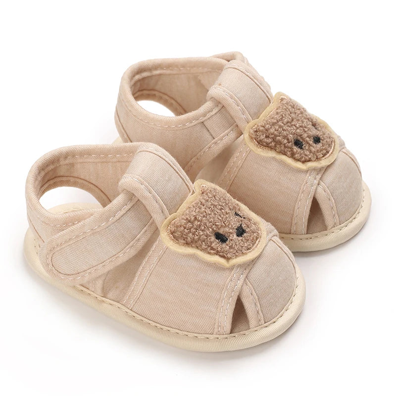 Cute Bear Soft Sole Comfortable Sandals for Infants - View 4 | SAMAG