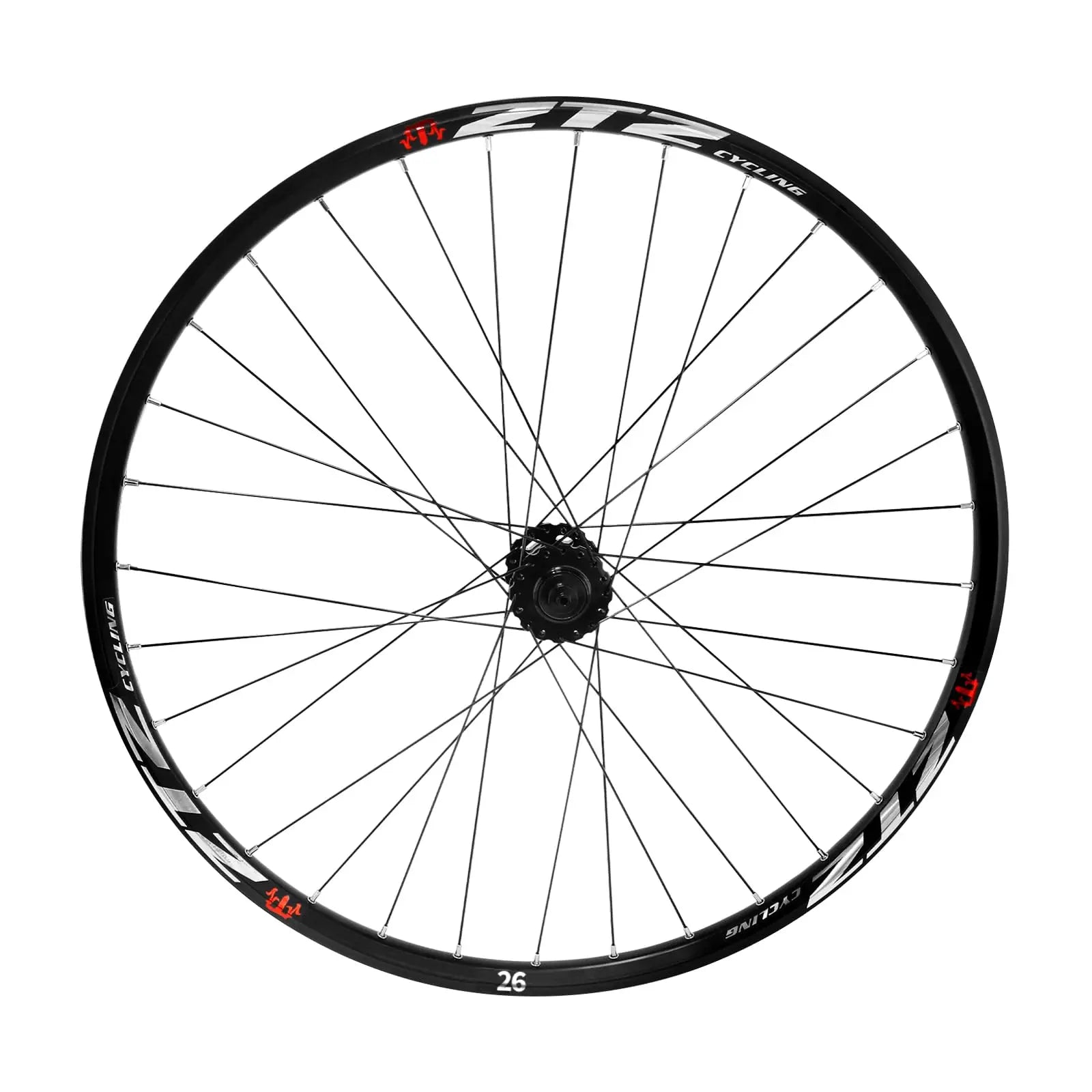 26"/27.5"/29" Mountain Bike Wheelset Ultralight Aluminum Alloy Rim 32H High Strength Bike Wheels Quick Release Disc Brake MTB Wheel Set Compatible 7-12 Speed Cassette
