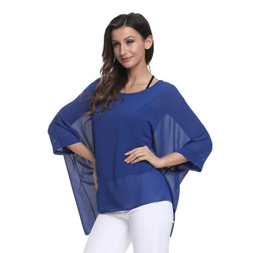 BHflutter 4XL 5XL 6XL Plus Size Women Blouse Sexy Off - View 19 | SAMAG