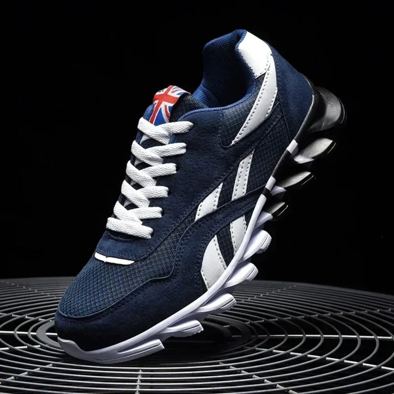 Brand Trend Size 38-48 Men's Wear-resistant Cushioning Thick-soled Fitness Sneakers Outdoor Breathable Running Shoes for Men