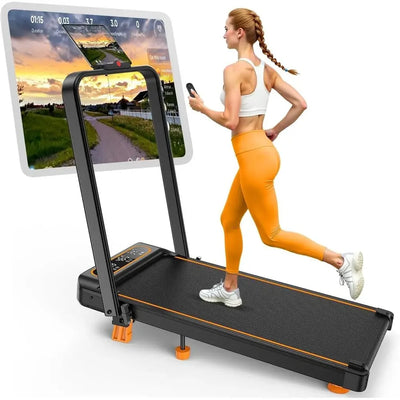 Enhanced 3.5HP Portable Desk Treadmill with 10% Incline | SAMAG