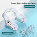 Lenovo Hanging Neck Fan USB Portable Small Bladeless Lazy Person Hanging Neck Charging Silent Cooling Air Conditioning Outdoor