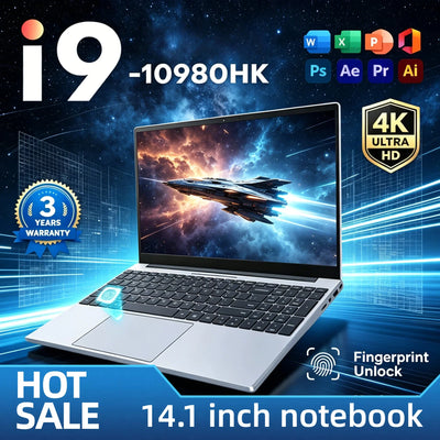 Intel Core i9 10980HK 14.1 Inch Pro Laptop 8C 16T 2.4 | SAMAG
