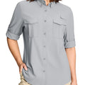 TACVASEN Women's UPF50+ Quick Dry Hiking Fishing Blouse - View 14 | SAMAG