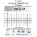Men Slimming Compression Vest Tummy Control Belly Shaper Workout Tank Top Undershirt Waist Trainer Body Shapewear