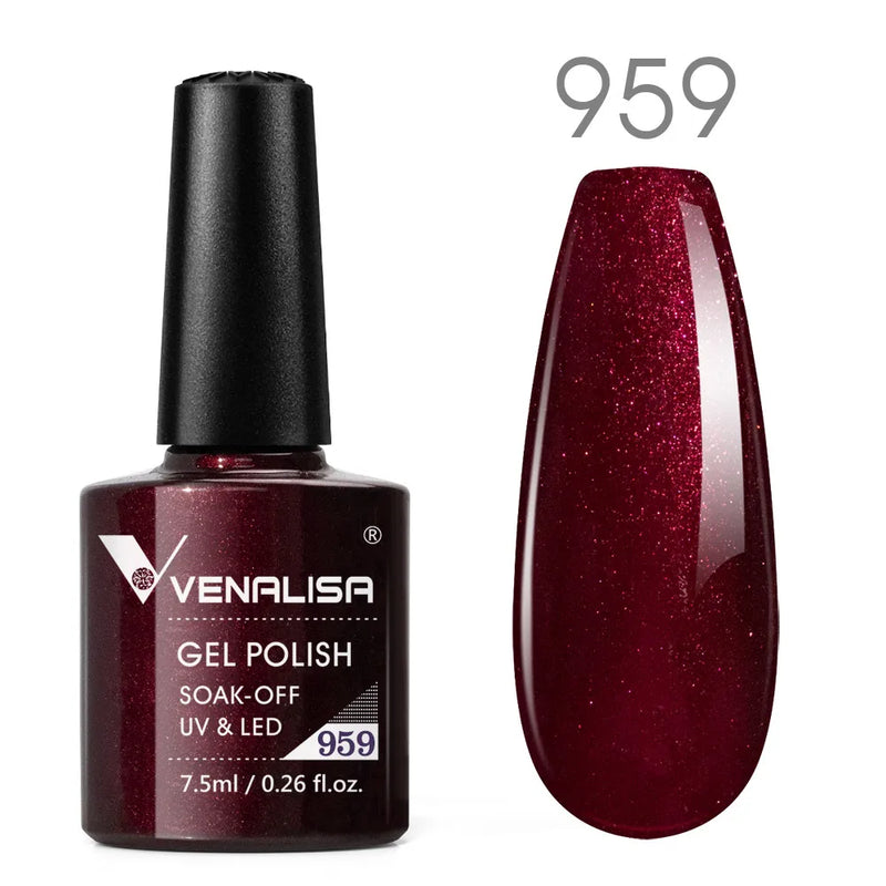 VENALISA Non Cleansing Topcoat Nail Art 7.5ml Soak off Base Coat Foundation No Wipe Top Coat Nail Gel Funny Bunny Gel Varnish