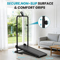 Akluer Non-Motorized Foldable Workout Treadmill - Dual | SAMAG