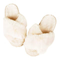 Shevalues Fashion Fluffy Home Slippers For Women Winter Indoor Open Toe Furry Cotton Shoes New Casual Furry Cozy Soft Slippers