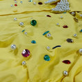 Real Photo Pearls Beads Stitch Cotton Loose Casual Shirts - View 3 | SAMAG