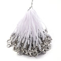 20/100PCS Strap Charm Cord Lanyard Lariat Strap Cords Lobster Clasp Rope Keychains Hooks Mobile Set Charms Jewelry Accessories