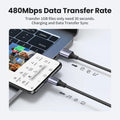 [2 Pack] UGREEN 3A USB Type C Cable For Xiaomi Samsung S25 S24 Fast Charging USB Data Cable 18W For iPhone 17 16 iPad Poco USB C