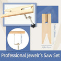 Professional Jewelry Wax Carving Kit with Ring Molds Saw Files and Lost Wax Casting Tools for Ring Making