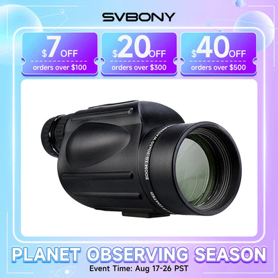 Svbony SV49 Monoculars 13X50/10 - 30X50 Telescope | SAMAG