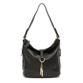 Zency Elegant Women Red Leather Handbag 100% Genuine Leather Lady Hobo Bag Charming Ring Medium Shoulder Bag Bright Yellow Bags