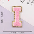 On Clothing Towel English Alphabet Decoration DIY Applique Accessories Patches Clothing Badges Clothes Embroidery Appliques