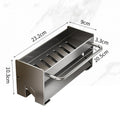 Kitchen Sponge Holder Stainless Steel Sink Drain Rack Soap Drainer Towel Shelf Organizer bathroom Storage - View 6 | SAMAG
