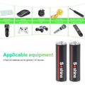 Soshine Original 2600mWh AA Rechargeable Batteries 2A 1.5V USB Lithium Battery Low Self-discharge1200 Times Cycle Li-ion Battery