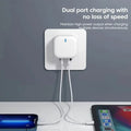 USB Type C PD 20W QC 3.0 Fast Charger Portable Wall Charger Adapter For iPhone 17 16 15 Pro Xiaomi Huawei Samsung EU US UK Plug