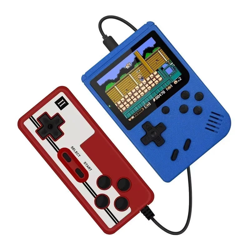 Retro Portable Mini Handheld Game Player 2.4 Inch 8 Bit Video Game Console with 500 Built-in Games Kid-Friendly Gameboy Gift.