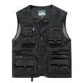 Men's Fishing Vest Breathable Multi Pocket Outdoor Mountaineering Cycling Camping Travel Photography Men's Sports Vest