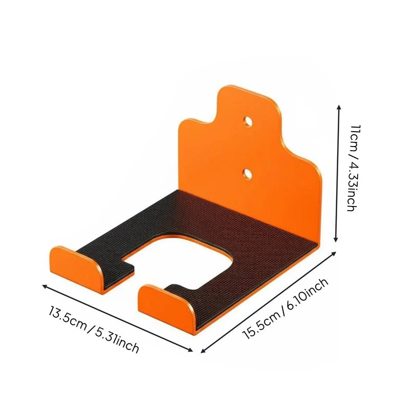 Anti Slip Shielded Wall Mounted Storage Rack Holder for Lawn Tools Garage Cleaning Equipment Organization - View 3 | SAMAG